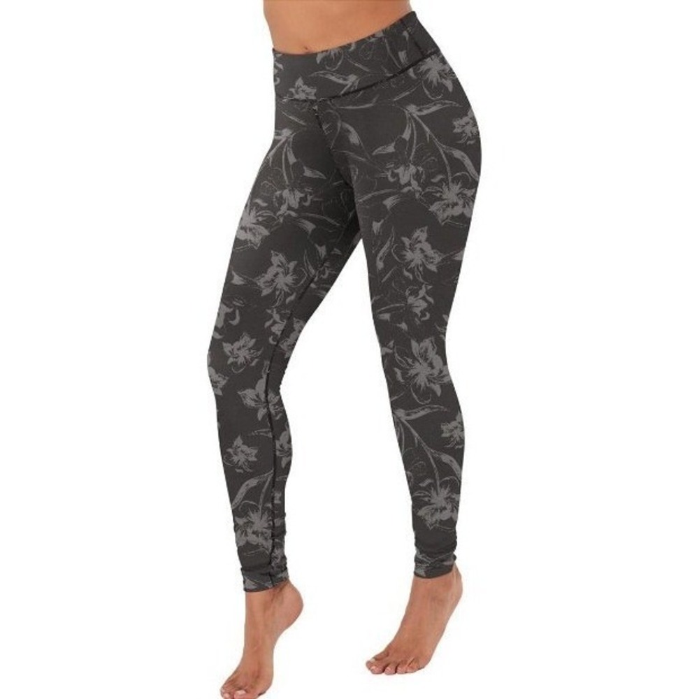 NWOT Pact Women's Organic Cotton Everyday Legging Size XS Vineyard Floral Raven